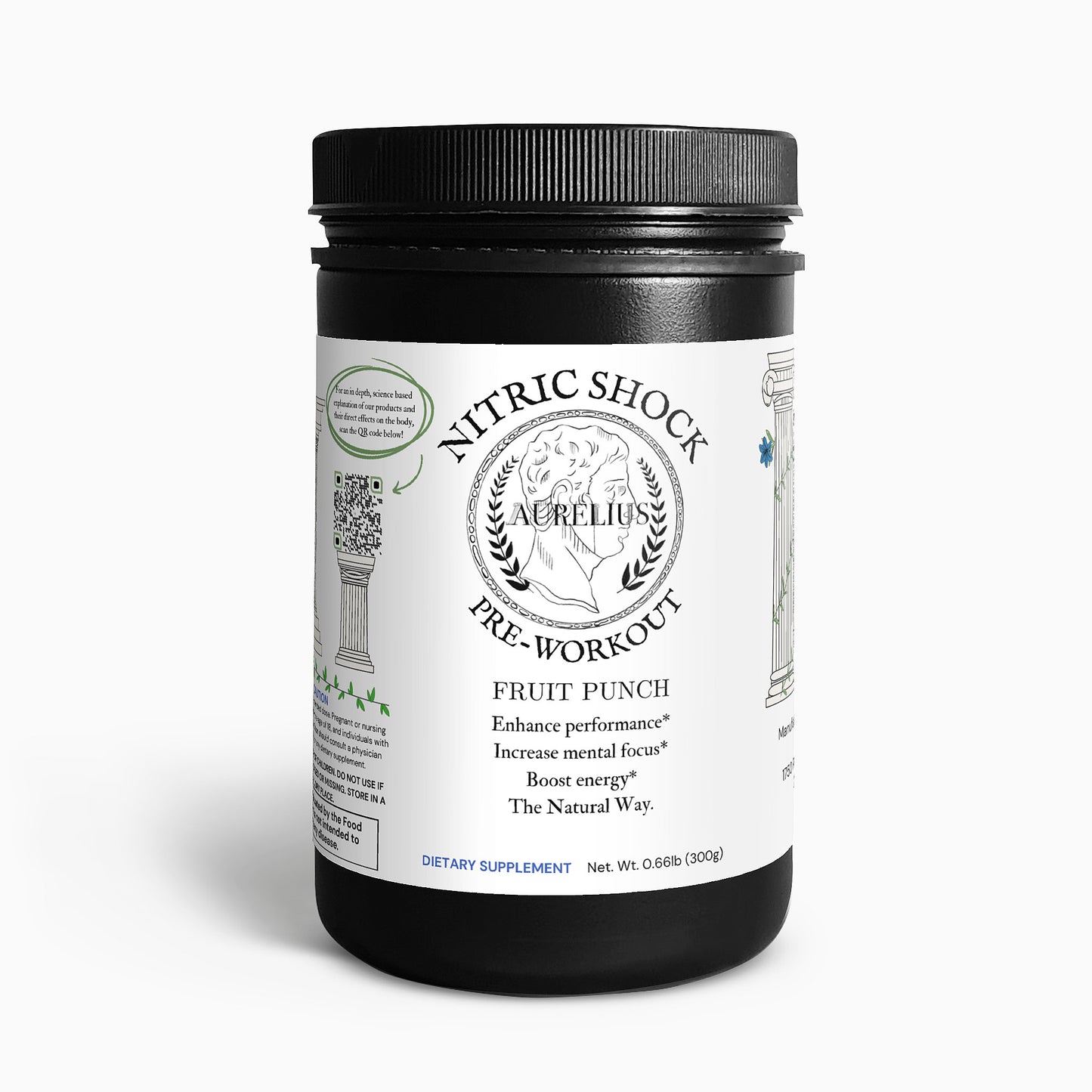 Nitric Shock Pre-Workout Powder (Fruit Punch)