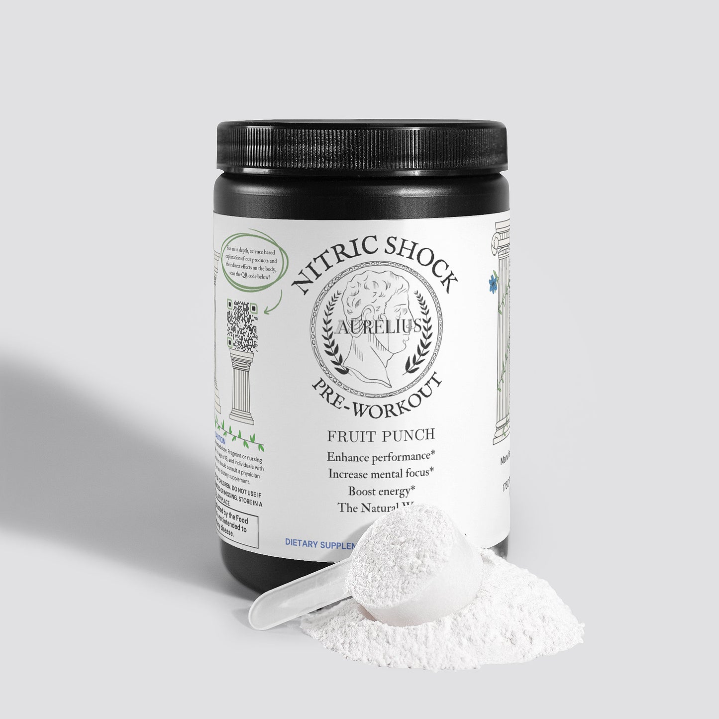 Nitric Shock Pre-Workout Powder (Fruit Punch)